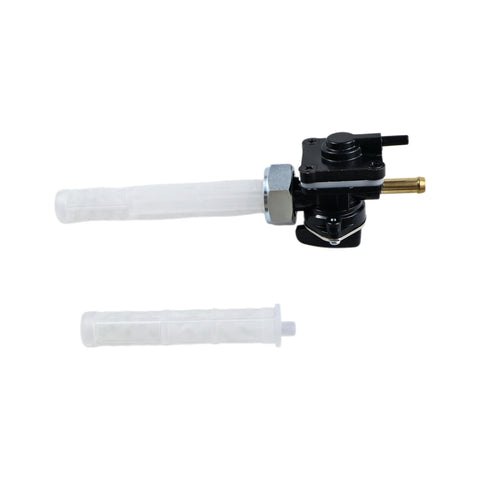 Plug And Play Vacuum System Petcock 22mm Straight Outlet Fits Harley Davidson Sportster 883 XL883 XLH883 1200 XL1200 XLH1200 From 1995 Through 2006 Fuel Valve Replacement 62169 95 95B Easy Install And Reliable showing valve and filter