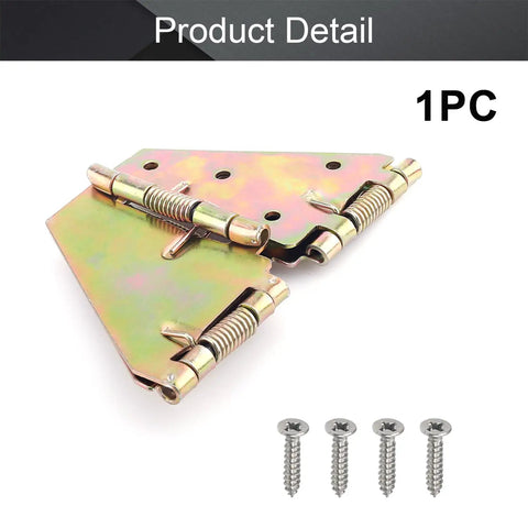 Heavy Duty Drop Leaf Table Hinge Support Four Point Five Inch Folding Bracket Solid Iron Zinc Plated Bronze Flap Top Hardware For Smooth Diy Fixes And Quick Furniture Builds Built Tough And Ready To Roll With No Sweat Install