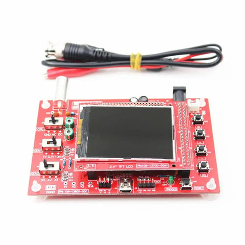 DIY Digital Oscilloscope Module Kit With 2.4 Inch TFT Display For 0 To 200 KHz Range Hands On Education PCB Board For DSO138 Projects