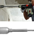 Heavy Duty SDS Shank Concrete Drill Bit With 200mm Rod And Carbide Tip For Wall Hole Cutting Stone Dust Removal Fast Work Great Deal Worth Every Buck, SDS drill in use
