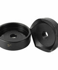 Beefy Three Inch Conduit Punch And Die For Hydraulic Knockout Driver Three Quarter Inch Sixteen UN Thread Ten Ton Force