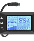 Waterproof 5 Pin LCD Display GD01 For E Bike Electric Bicycle Controller Monitor Fit 24V 36V 48V with weatherproof connector