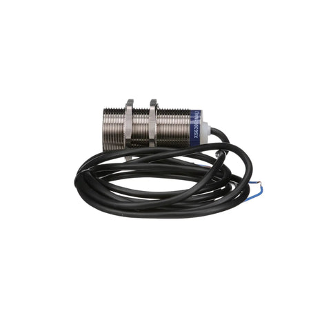 Inductive Proximity Switch XS6 M30 Sensor, 62mm Long Brass Body, Sn 15mm Sensing, 24 to 240V AC DC, 2 m Cable, Rugged