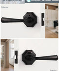Oil Rubbed Bronze Privacy Door Levers For Interior Doors Bedroom Bathroom Closet Hallway With Keyless Inside Thumb Turn And Emergency Hex Key Access Vintage Style Levers For Easy Locking And Privacy