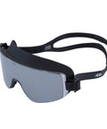 Frameless Ultralight Black Mirror Swim Goggles With VisiClear Nanotech Anti Fog Lens And 100 Percent UV Protection