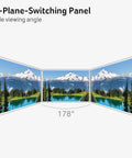 Ultra Thin 21.5 Inch Full HD IPS Monitor With Zero Frame Design AMD FreeSync Technology 100Hz Refresh Rate 1ms TVR wide viewing angle display