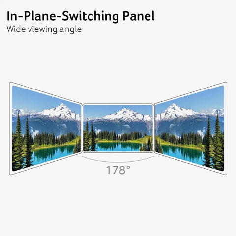Ultra Thin 21.5 Inch Full HD IPS Monitor With Zero Frame Design AMD FreeSync Technology 100Hz Refresh Rate 1ms TVR wide viewing angle display