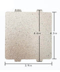 Two Pack Microwave Waveguide Cover Mica Slice Super Thick Heat Insulation Oven Parts Replacement, Direct Fit With The Same Look