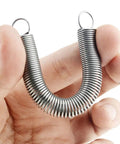 Rugged Built To Last Dual Hook Compressed Tension Spring 304 Stainless Steel Wire Diameter 2mm in hand