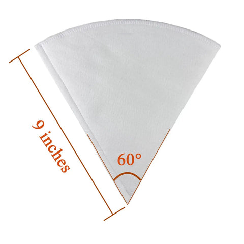 Cone filter for Maple Syrup Filters Set 7 Piece Kit With 1 Heavy Duty Filter And 6 Nylon Pre Filters Food Grade Polypropylene