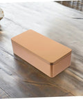 Top Shelf Airtight Tinplate Tea Storage Box Hella Spacious Kitchen Container For Loose Leaf Coffee Beans And Snacks Easy Pop Lid keeps coffee crisp.