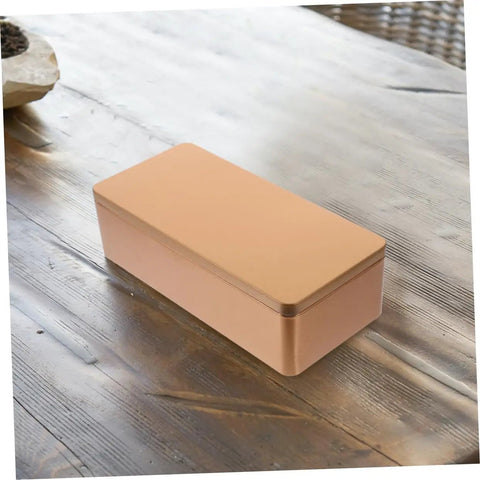 Top Shelf Airtight Tinplate Tea Storage Box Hella Spacious Kitchen Container For Loose Leaf Coffee Beans And Snacks Easy Pop Lid keeps coffee crisp.