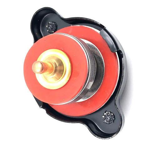 High Pressure Radiator Cap With Temperature Gauge 1.8 Bar For Honda CR125R CR250R CR500R CR80 CR85 CRF250L CRF450R TRX450R Rancher 420 TRX420 Durable Cooling Upgrade top view