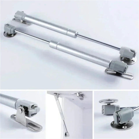 Six Piece Cabinet Gas Spring Set For Soft Close Lift Supports, Kitchen Cabinet Doors And Furniture, Heavy Duty 12Kg 120N kit