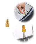 Pump Needle Kit Adapter Set For Portable Tire Inflator And Air Compressor metal Presta valve adapter on bicycle tire