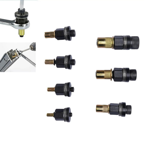 Pro Grade Rivet Nut Tool Set M3 To M12 With Seven Storage Boxes Made From Carbon Steel Hand And Power Drill Compatible Components
