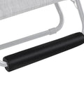 Footrest Cushion For Gravity Folding Recliners And Zero Gravity Chairs, Thick NBR Foam Pad attached to chair leg for support