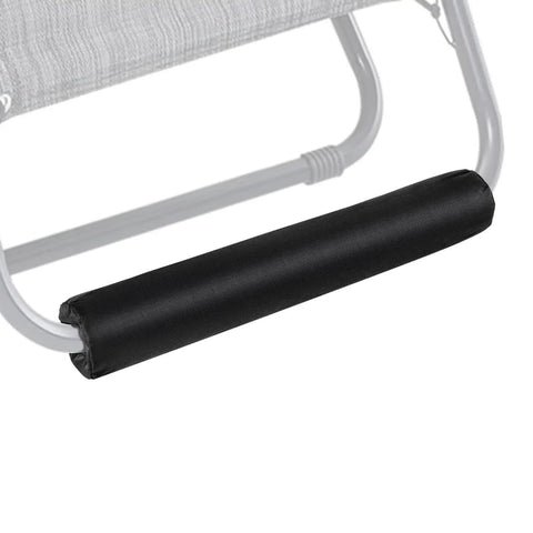 Footrest Cushion For Gravity Folding Recliners And Zero Gravity Chairs, Thick NBR Foam Pad attached to chair leg for support