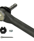 Steering Tie Rod End For 2014 2018 Chevrolet Silverado 1500 And More Beefed Up Suspension Upgrade For Precise Steering Durable Replacement Fits Tahoe Suburban Yukon XL, black metal outer tie rod end with hardware