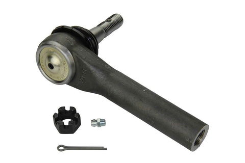 Steering Tie Rod End For 2014 2018 Chevrolet Silverado 1500 And More Beefed Up Suspension Upgrade For Precise Steering Durable Replacement Fits Tahoe Suburban Yukon XL, black metal outer tie rod end with hardware
