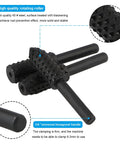 High quality rotating roller with 1/4 inch hex handle made from rust-resistant 45# steel for durable wood finishing.