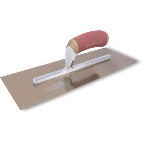 DuraFlex Finishing Trowel For Plaster And Drywall With 14 By 5 Inch Blade And Nine Three Quarters Inch Mounting DuraSoft Handle