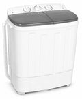 Game Changing Portable Washer And Dryer Combo Featuring An 18 Pound Twin Tub Setup, compact design for small spaces.
