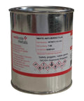 Anti Borax Brazing Flux 1 Lb Pro Grade Flux Powder container with label and safety details visible