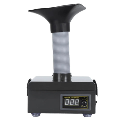 Solder Fume Extractor With 150W Motor And 3 Stage Filtration System 7000 RPM Smoke Evacuator with adjustable hose and digital display
