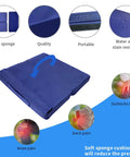 Soft sponge cushion demonstration for Heavy Duty Garden Kneeler And Seat Extra Wide Bench For Kneeling And Sitting