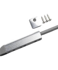 Magnetic Push To Open Cabinet Catch Latch For Drawer And Wardrobe Doors HandleFree Touch Release Secure Magnetic Cabinet Hardware Kit In Silver