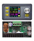 Digital display and components of DC-DC Step-Down Converter With CNC Adjustable Regulated Laboratory Power Supply