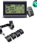 KT LCD3 Electric Bike Display Meter with durable waterproof connector for KT controller 36V 48V 72V conversion kit.