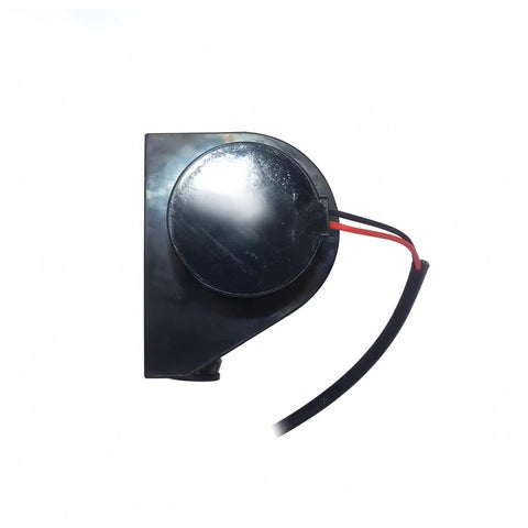 Electric Coolant Water Pump TA50E R12 2302 side view showing durable motor housing and wiring for automotive engine cooling