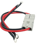 Rock Solid Heavy Duty Quick Connect Charging Cord For Electric Forklift Battery Industrial Grade Plug Interface Dual Pack with wires.