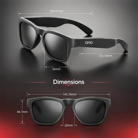 Kickass Open Ear Bluetooth Sunglasses With UV400 Lens Shielding And A Rock Solid Ten Hour Battery Built In Mic Drips Clean Bass And Crisp Call Audio Groove To All Your Favorites While Crushing Workouts Or Cruising City Streets