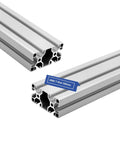 2 Pack 4080 T Slot Aluminum Extrusion 350mm Silver Profile 40x80 T Slotted Framing European Standard Anodized Linear Rail