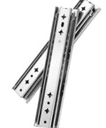 Heavy Duty Drawer Slide Rails Set 2 Pieces 22 Inch Thickened Industrial Cabinet Slides With Three Fold Design For Heavy Drawers