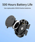 Battery compartment of Cadence and Speed Sensor for Cycling With Dual Mode RPM Tracking, Bluetooth and ANT Plus Connectivity