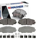 Front TQ Disc Brake Pad Set For Toyota Corolla 2009 2010 with hardware and packaging