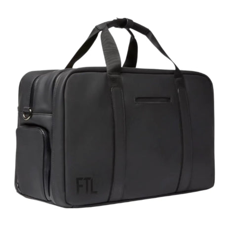 Black 30L Hybrid Weekender Duffel With Garment Bag Shoe Compartment And 18 Inch Laptop Sleeve For Under Seat Carry On Travel From Gym To Boardroom An All In One Bag That Keeps Work Gear Workout Gear And Essentials Organized On The Go