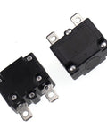 2-Pack 125 To 250V AC And 32V DC Thermal Circuit Breaker 30A Auto Reset Overload Protector Switch