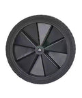 Heavy Duty 6 Inch Cart Wheel With Bearing All Terrain Rubber Tire For Equipment Transport Universal Fit Built To Haul Impact