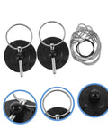 Durable CNC Aluminum Hood Lock Kit For Cars, Trucks, And SUVs, Easy Install Hood Latch, showing complete assembly and details.