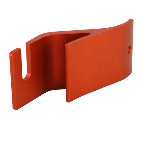 Bead Buddy Tire Installation Holder Hook for Off Road Dirt Bikes and Motocross Universal Tire Changer Tool, orange aluminum piece