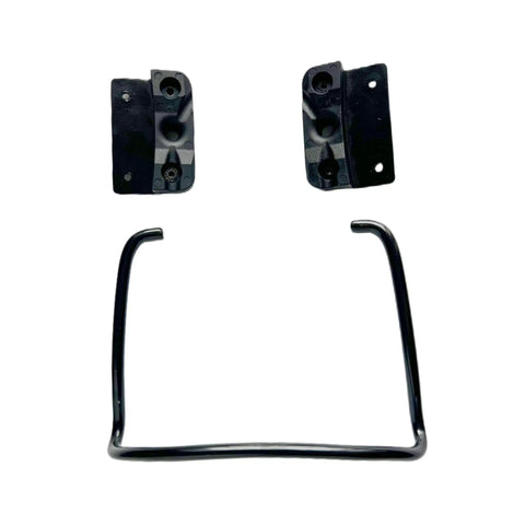 V12 Kickstand Replacement Foot Support Bracket For Electric Unicycle with durable black finish on white background