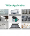 Wide application of Heavy Duty 3 Speed Hot Water Circulation Pump For Households And Mansions Food Grade Stainless Steel Build.