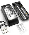 Rock Solid Plastic E Bike Controller Box Built For No Sweat Electric Motor Upgrades Straightforward Screw And Clip Mount Fits Small Frame Mountain E Bikes, black plastic casing with hardware.