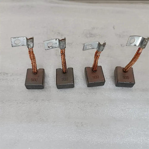 High Performance 4 Pack Graphite Carbon Brushes For Electric Forklift Steering Motor Replacement, 9x16x17mm, durable and reliable.
