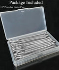 15 Pack Stainless Steel Marine Propeller Cotter Pins With Puller 304 Stainless Steel Wear Resistant And Rust Proof Easy To Use
